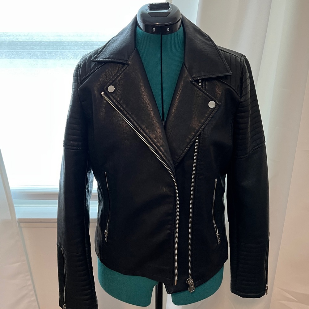 Topshop Leather Motorcycle jacket